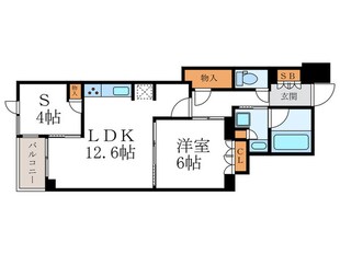 ローレルコート御所南（503）の物件間取画像